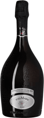 21,95 € 送料無料 | 白スパークリングワイン Foss Marai Strada di Guia Brut D.O.C.G. Prosecco di Conegliano-Valdobbiadene ベネト イタリア Glera ボトル 75 cl