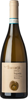 25,95 € Envío gratis | Vino blanco Fraccaroli Reserva D.O.C. Lugana Lombardia Italia Trebbiano di Lugana Botella 75 cl