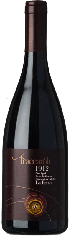 19,95 € 免费送货 | 红酒 Fraccaroli La Berra Rosso I.G.T. Lombardia 伦巴第 意大利 Merlot, Cabernet Sauvignon 瓶子 75 cl