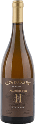 92,95 € Spedizione Gratuita | Vino dolce Huet Le Clos du Bourg Moelleux A.O.C. Vouvray Loire Francia Chenin Bianco Bottiglia 75 cl