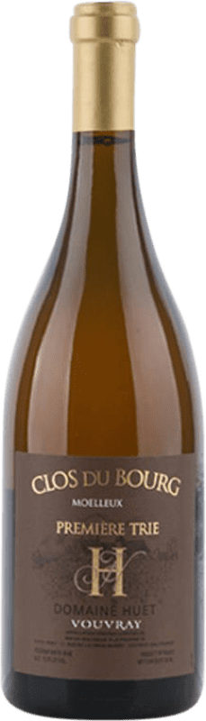 92,95 € Бесплатная доставка | Сладкое вино Huet Le Clos du Bourg Moelleux A.O.C. Vouvray Луара Франция Chenin White бутылка 75 cl