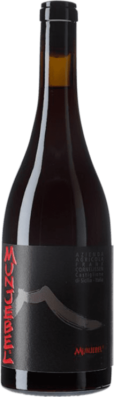 52,95 € Free Shipping | Red wine Frank Cornelissen Munjebel Rosso D.O.C. Sicilia Sicily Italy Nerello Mascalese Bottle 75 cl