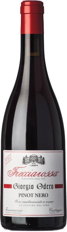 33,95 € Free Shipping | Red wine Frecciarossa Giorgio Odero D.O.C. Oltrepò Pavese Lombardia Italy Pinot Black Bottle 75 cl