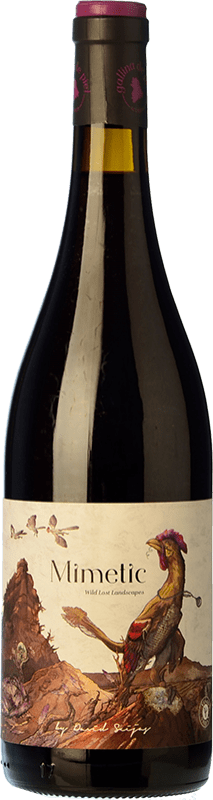 14,95 € 免费送货 | 红葡萄酒 Gallina de Piel Mimetic 橡木 D.O. Calatayud 西班牙 Garnacha — 歌海娜, Monastrell — 莫纳斯特雷尔 75 cl