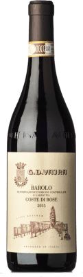 94,95 € Spedizione Gratuita | Vino rosso G.D. Vajra Coste di Rose D.O.C.G. Barolo Piemonte Italia Nebbiolo Bottiglia 75 cl