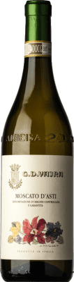 15,95 € 免费送货 | 甜葡萄酒 G.D. Vajra D.O.C.G. Moscato d'Asti 皮埃蒙特 意大利 Moscato — 麝香葡萄 75 cl