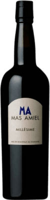 108,95 € 免费送货 | 甜酒 Mas Amiel 1980 A.O.C. Maury 朗格多克 - 鲁西荣 法国 Grenache Tintorera 瓶子 75 cl