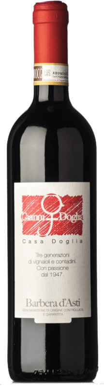 11,95 € 送料無料 | 赤ワイン Gianni Doglia D.O.C. Barbera d'Asti ピエモンテ イタリア Barbera ボトル 75 cl