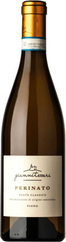 18,95 € Kostenloser Versand | Weißwein Gianni Tessari Classico Pigno Perinato D.O.C. Soave Venetien Italien Garganega Flasche 75 cl