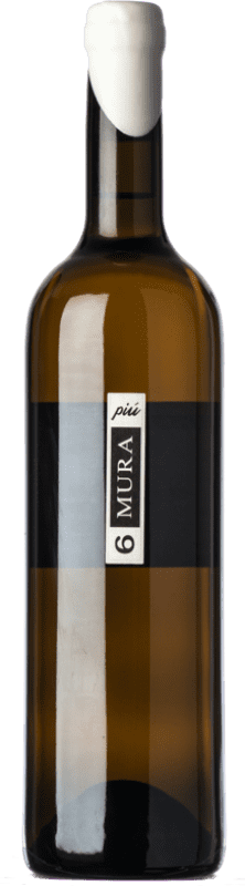 41,95 € Envío gratis | Vino blanco Giba 6 Mura Più D.O.C. Vermentino di Sardegna Sardegna Italia Vermentino Botella 75 cl