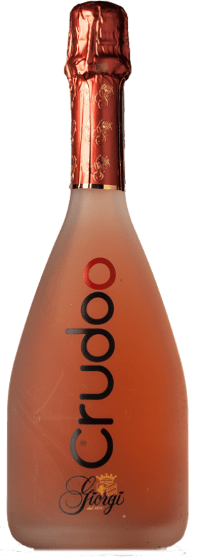 14,95 € Kostenloser Versand | Rosé Sekt Giorgi Crudoo Extradry Rosé Extra Trocken I.G.T. Lombardia Lombardei Italien Spätburgunder, Chardonnay Flasche 75 cl