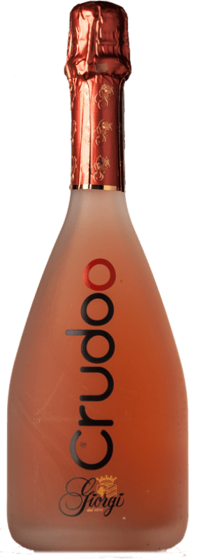 14,95 € Free Shipping | Rosé sparkling Giorgi Crudoo Extradry Rosé Extra Dry I.G.T. Lombardia Lombardia Italy Pinot Black, Chardonnay Bottle 75 cl