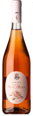 8,95 € 送料無料 | 甘口ワイン Giorgi Dolce Mosca Rosa I.G.T. Provincia di Pavia ロンバルディア イタリア Malvasia — マルヴァジア, Moscato — モスカート, Croatina — クロアティーナ 75 cl