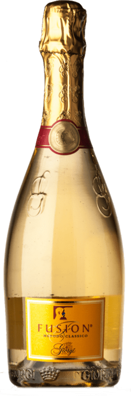 21,95 € Envoi gratuit | Vin Mousseux Blanc Giorgi Fusion Brut Classique I.G.T. Lombardia Lombardia Italie Pinot Noir, Chardonnay Bouteille 75 cl