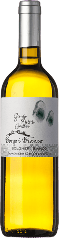 15,95 € Free Shipping | White wine Giorgio Meletti Cavallari Bianco D.O.C. Bolgheri Tuscany Italy Viognier, Vermentino Bottle 75 cl