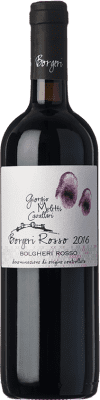 13,95 € Free Shipping | Red wine Giorgio Meletti Cavallari Rosso D.O.C. Bolgheri Tuscany Italy Merlot, Syrah, Cabernet Sauvignon Bottle 75 cl