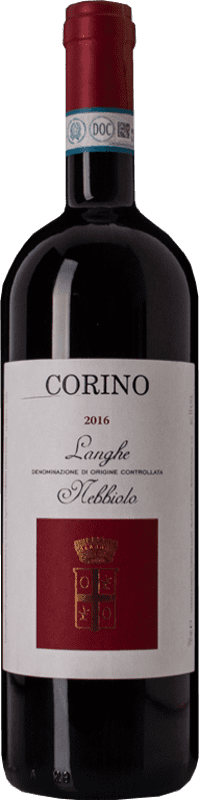 18,95 € Spedizione Gratuita | Vino Rosso Giovanni Corino D.O.C. Langhe Piemonte Italia Nebbiolo 75 cl