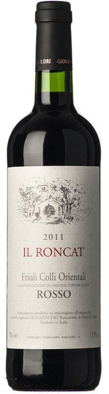 31,95 € 免费送货 | 红酒 Dri Il Roncat Il Roncat Rosso D.O.C. Colli Orientali del Friuli 弗留利 - 威尼斯朱利亚 意大利 Merlot, Cabernet Sauvignon, Schioppettino, Refosco 瓶子 75 cl