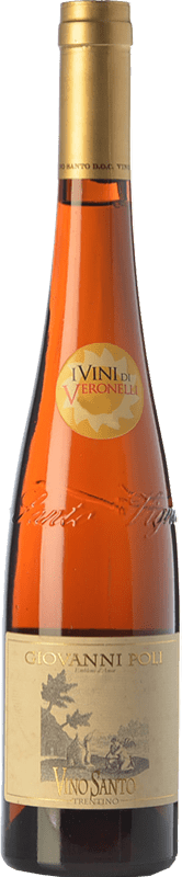 39,95 € Free Shipping | Sweet wine Giovanni Poli Vino Santo D.O.C. Trentino Trentino-Alto Adige Italy Nosiola Half Bottle 37 cl