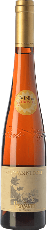 41,95 € Free Shipping | Sweet wine Giovanni Poli Vino Santo D.O.C. Trentino Trentino-Alto Adige Italy Nosiola Half Bottle 37 cl