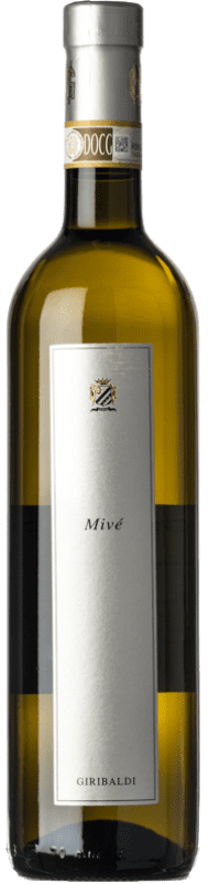 15,95 € Envío gratis | Vino blanco Azienda Giribaldi Mivè D.O.C.G. Cortese di Gavi Piemonte Italia Cortese Botella 75 cl