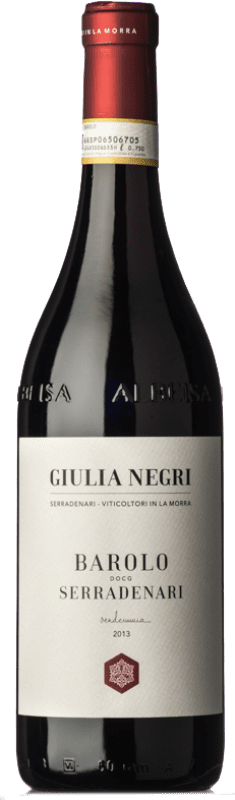 83,95 € 免费送货 | 红酒 Giulia Negri Serradenari Serradenari D.O.C.G. Barolo 皮埃蒙特 意大利 Nebbiolo 瓶子 75 cl