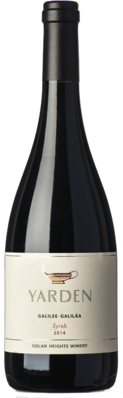 32,95 € Бесплатная доставка | Красное вино Golan Heights Yarden Израиль Syrah бутылка 75 cl