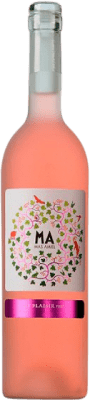 15,95 € Envio grátis | Vinho rosé Mas Amiel Le Plaisir A.O.C. Côtes du Roussillon Languedoque-Rossilhão França Syrah, Grenache Tintorera, Carignan, Mourvèdre Garrafa 75 cl