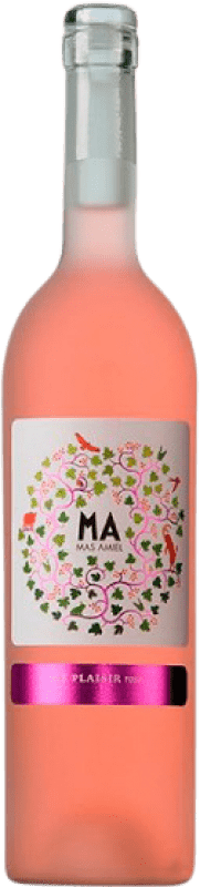 15,95 € Free Shipping | Rosé wine Mas Amiel Le Plaisir A.O.C. Côtes du Roussillon Languedoc-Roussillon France Syrah, Grenache Tintorera, Carignan, Mourvèdre Bottle 75 cl
