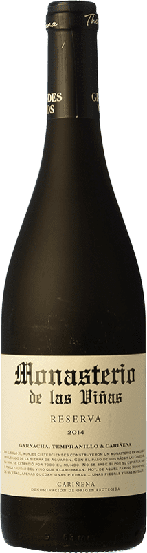 12,95 € Envoi gratuit | Vin Rouge Grandes Vinos Monasterio de las Viñas Réserve D.O. Cariñena Espagne Tempranillo, Garnacha — Grenache, Cariñena — Carignan Bouteille 75 cl