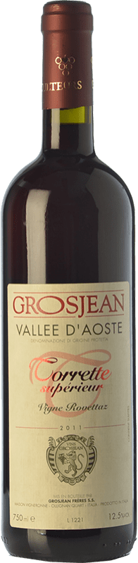21,95 € Free Shipping | Red wine Grosjean Torrette Supérieur Vigne Rovettaz D.O.C. Valle d'Aosta Valle d'Aosta Italy Cornalin, Fumin, Petit Rouge Bottle 75 cl