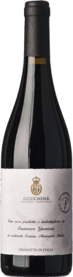 29,95 € Kostenloser Versand | Rotwein Guccione P D.O.C. Sicilia Sizilien Italien Perricone Flasche 75 cl