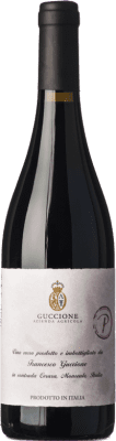 31,95 € Envio grátis | Vinho tinto Guccione P D.O.C. Sicilia Sicília Itália Perricone Garrafa 75 cl