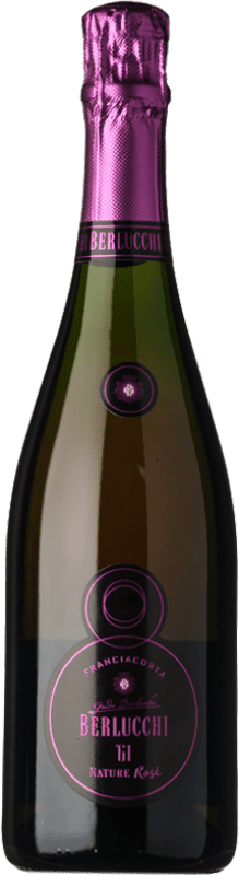 47,95 € Envoi gratuit | Vin Mousseux Rosé Berlucchi 61 Brut Nature Rosé D.O.C.G. Franciacorta Lombardia Italie Pinot Noir Bouteille 75 cl