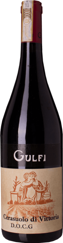 17,95 € Spedizione Gratuita | Vino rosso Gulfi D.O.C.G. Cerasuolo di Vittoria Sicilia Italia Nero d'Avola, Frappato Bottiglia 75 cl