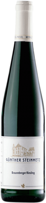 19,95 € Envio grátis | Vinho branco Günther Steinmetz Brauneberger Crianza Q.b.A. Mosel Alemanha Riesling Garrafa 75 cl