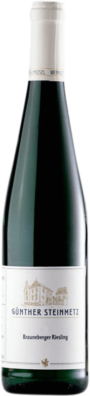 14,95 € Envío gratis | Vino blanco Günther Steinmetz Brauneberger Crianza Q.b.A. Mosel Alemania Riesling Botella 75 cl