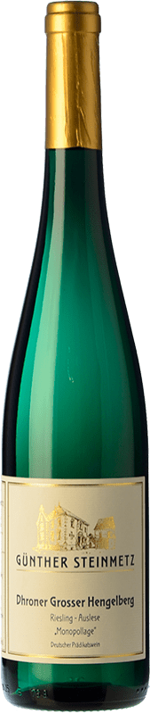 39,95 € Envío gratis | Vino Blanco Günther Steinmetz Dhroner Grosser Hengelberg VDP Grosses Gewächs GG — Grand Cru, Monopole, Auslese — VS Vendimia Seleccionada Alemania Riesling 75 cl