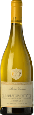 62,95 € Free Shipping | White wine Henri Pion Premier Cru Les Embrazées Aged A.O.C. Chassagne-Montrachet Burgundy France Chardonnay Bottle 75 cl