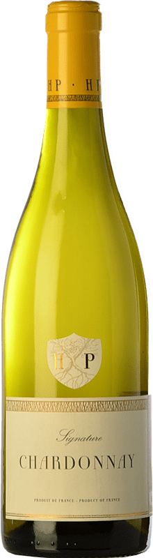 18,95 € Spedizione Gratuita | Vino bianco Henri Pion Signature Provenza Francia Chardonnay Bottiglia 75 cl