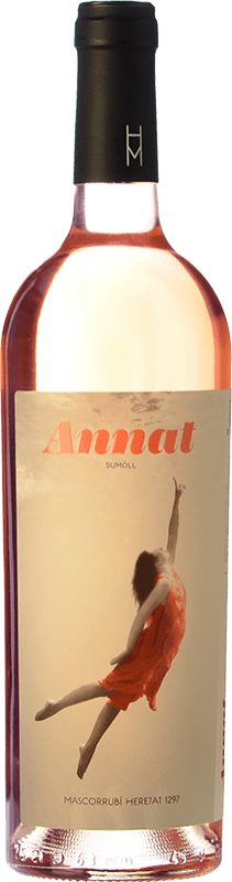 12,95 € Kostenloser Versand | Roséwein Mascorrubí InAnnat Jung D.O. Catalunya Katalonien Spanien Sumoll Flasche 75 cl