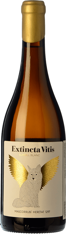19,95 € Spedizione Gratuita | Vino bianco Mascorrubí Extincta Vitis D.O. Catalunya Catalogna Spagna Sumoll Bottiglia 75 cl