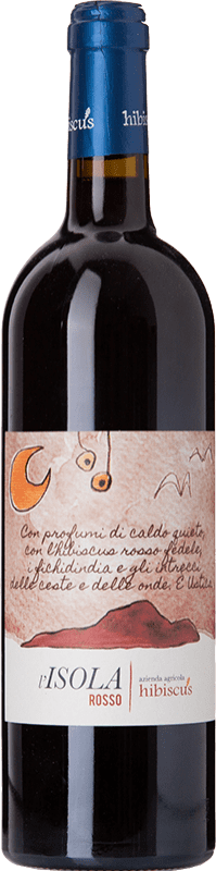 23,95 € Бесплатная доставка | Красное вино Hibiscus L'Isola Rosso di Ustica I.G.T. Terre Siciliane Сицилия Италия Merlot, Syrah, Nero d'Avola бутылка 75 cl