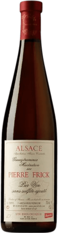 32,95 € Kostenloser Versand | Weißwein Pierre Frick Macération A.O.C. Alsace Elsass Frankreich Gewürztraminer Flasche 75 cl