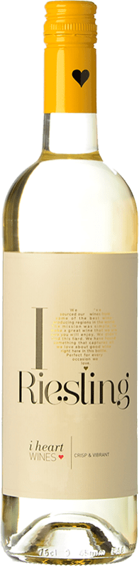 6,95 € Envío gratis | Vino Blanco I Heart Alemania Riesling 75 cl