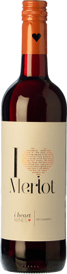 6,95 € Free Shipping | Red Wine I Heart Young Spain Merlot 75 cl