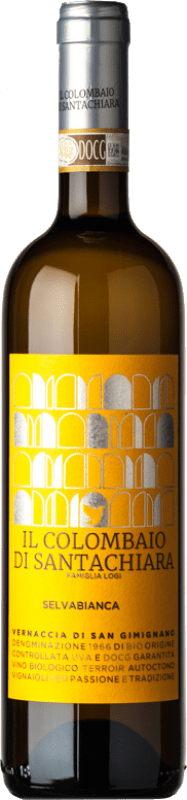 19,95 € Envoi gratuit | Vin Blanc Il Colombaio di Santa Chiara Colombaio di Santa Chiara Selvabianca D.O.C.G. Vernaccia di San Gimignano Toscane Italie Vernaccia 75 cl