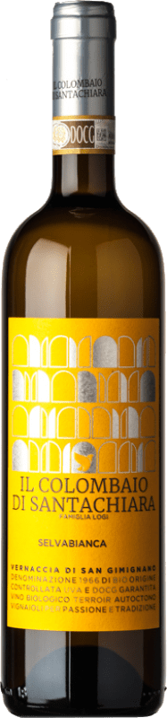 19,95 € Free Shipping | White wine Il Colombaio di Santa Chiara Colombaio di Santa Chiara Selvabianca D.O.C.G. Vernaccia di San Gimignano Tuscany Italy Vernaccia Bottle 75 cl