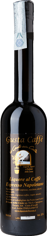 17,95 € Бесплатная доставка | Ликеры Il Gusto della Costa Napoletano Liquore al Caffè I.G.T. Campania Кампанья Италия бутылка Medium 50 cl