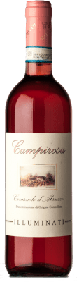 8,95 € Envio grátis | Vinho Rosé Illuminati Campirosa Jovem D.O.C. Cerasuolo d'Abruzzo Abruzzo Itália Montepulciano 75 cl